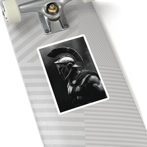 Spartan Warrior Vinyl Kiss-Cut Stickers