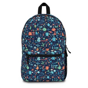Digital Cartoon Backpack