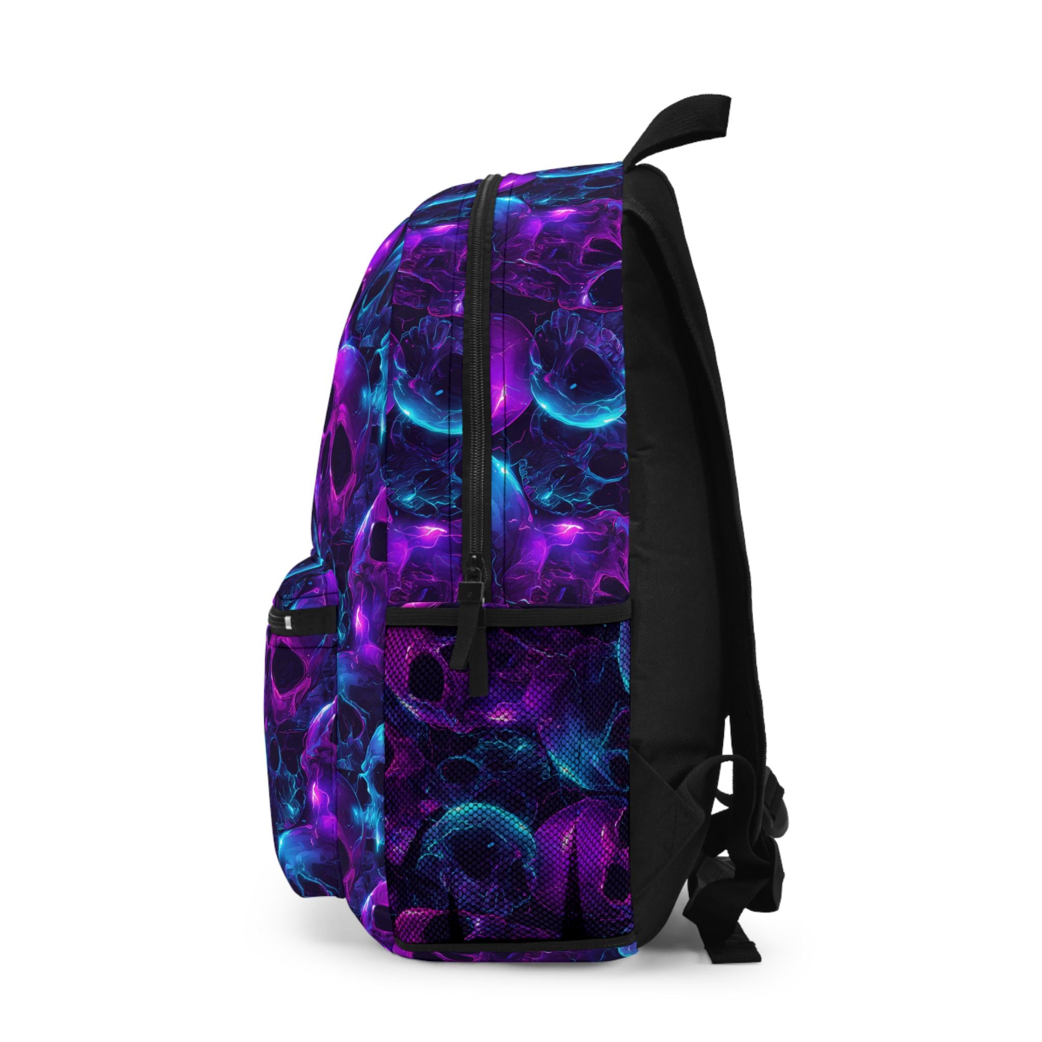 Gothic Skull Backpack, Edgy School Bag, Alternative Style Rucksack ...
