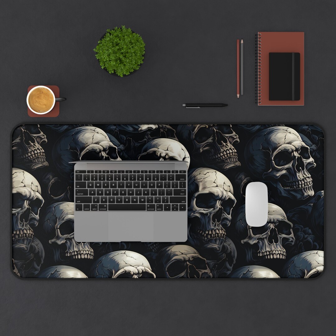 Skulls Desk Mat - Etsy