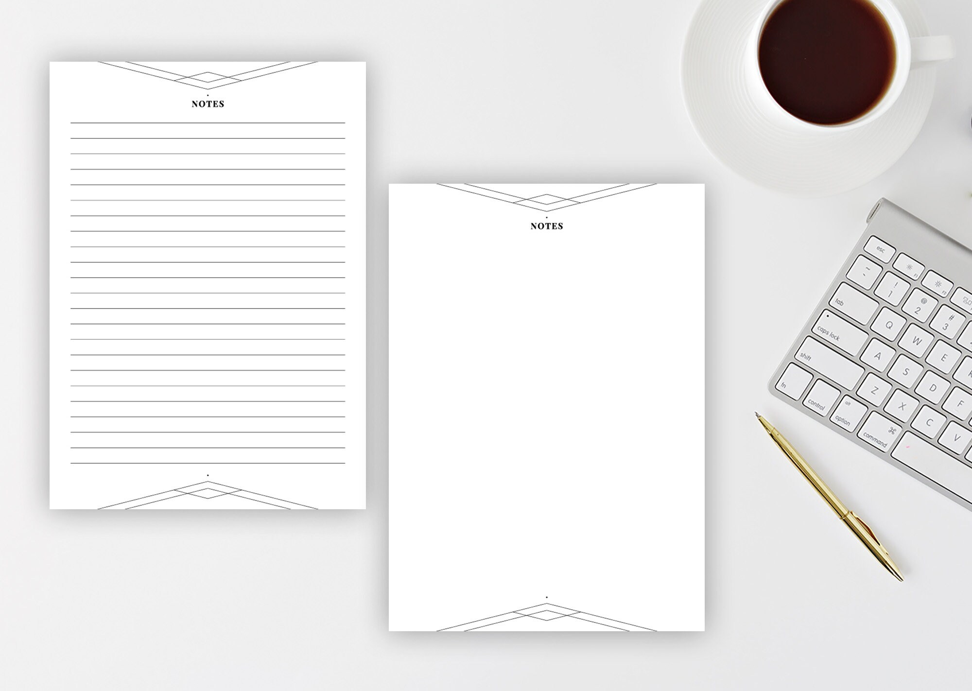 Printable Notes, Printable Notes A4, Printable Writing Paper, Writing ...