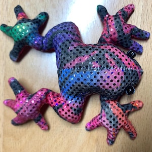 MultiColors Frogs Plushes: Animal stuffing for boy and girls
