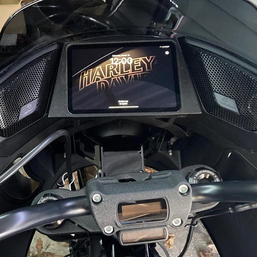 Harley Low Rider ST iPad Mini Mount | Secure Navigation Tablet Holder |  Vibration-stable | Gen 6 - Etsy
