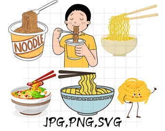 cute ramen noodles clipart\ png kawaii\ noodles chinese\ food clipart\digital download cartoon drawing\ kawaii food png noods