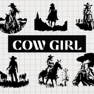 Cowgirl SVG\ Cowgirl silhouette\ Cowgirl PNG\ Cowgirl Vector\ Pony Svg\ Rodeo Horse Svg\ Western svg\ Country Girl Clip Art\ Cowgirl Hat svg