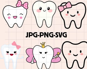 Tooth SVG\ Tooth Fairy svg\ Tooth Fairy Bag svg\ Teeth svg\ Svg Files for Cricut\ cut file\ files for laser\ Silhouette\ png svg