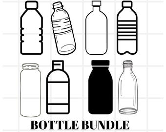 Bottle Svg\ SVG Files for Cricut\ Bottle Cut File\ Bottle Clipart\ Bottle Clipart Image\ Bottle Stencil\ Drink SVG\ Bottle Shape SVG\ Drink