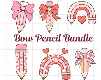 Pencil Coquette Bow Png, Pencil Coquette Bow Png, Teacher Png, Teacher Vibes, School Png, Bow Png, Back To School, Teacher Appreciation Png