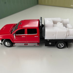 3D Print Add on 1/64 Fire Truck Brush Bed Set for Tradesman, Service Beds & More