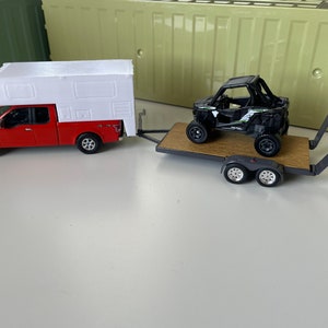 3D Printed Add-On Camper for 1/64 Greenlight Pickups & Others (See List)