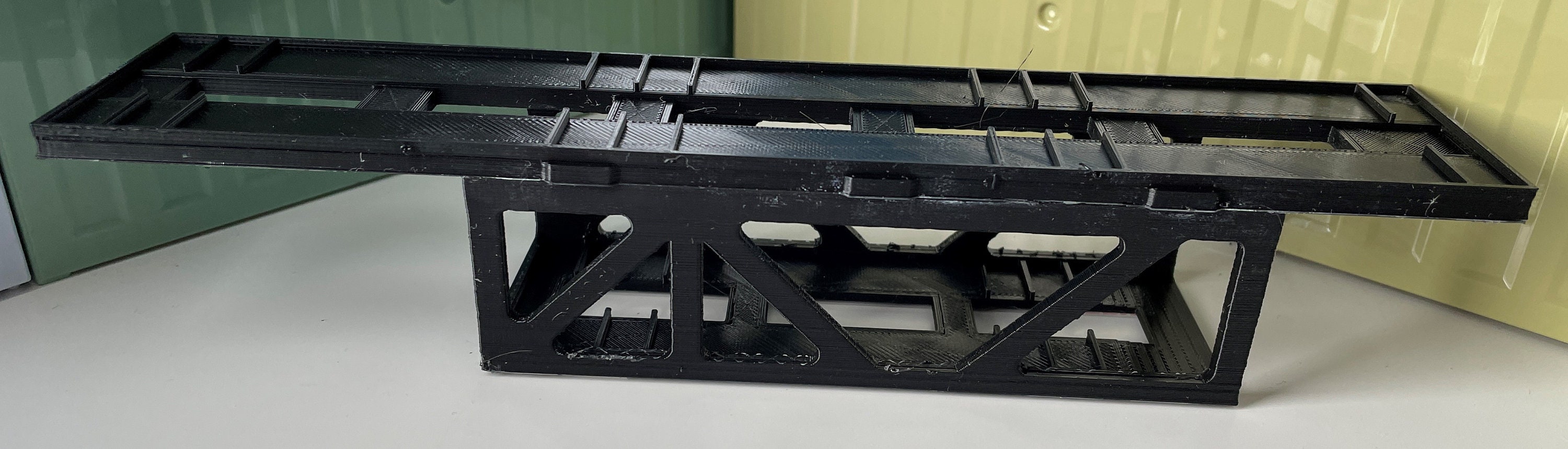 1/64 Scale 3D Printed Roof Racks For SUV/Van Diecast Models – Fits Greenlight, M2, 3 Pack