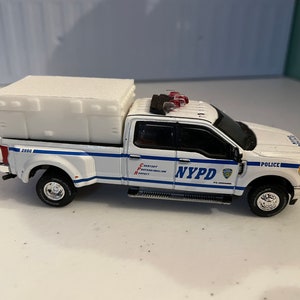3D Printed Add On Ambulance Shell for 1/64 Greenlight Dually Pickups (See List)