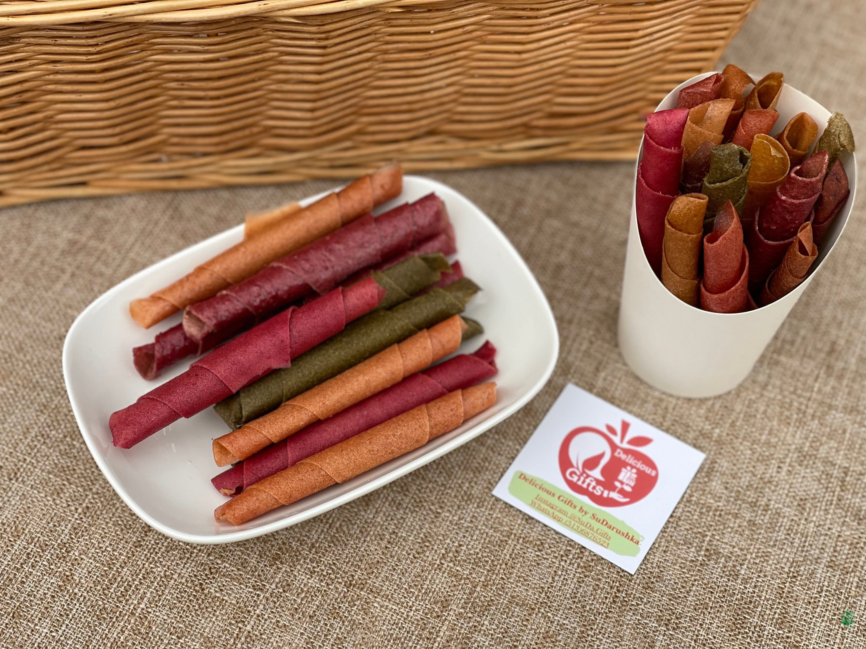 Dehydrated Fruit Leather. Sugarfree Natural Fruit Snacks Etsy