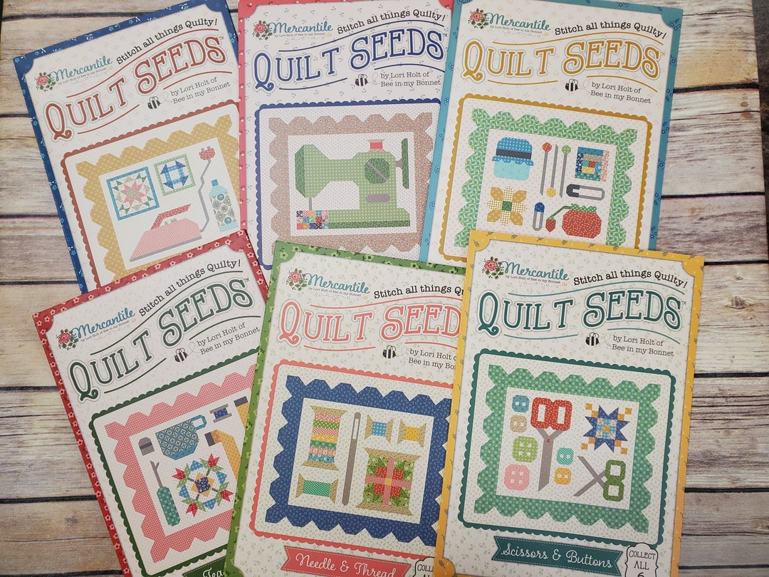 Lori Holt Mercantile Quilt Seeds Pattern Set Etsy