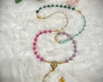 Custom Handmade Rosary: Personalized | Wedding Rosary | Custom Rosary | Handmade Rosary | Catholic Gift | Luxury Rosary