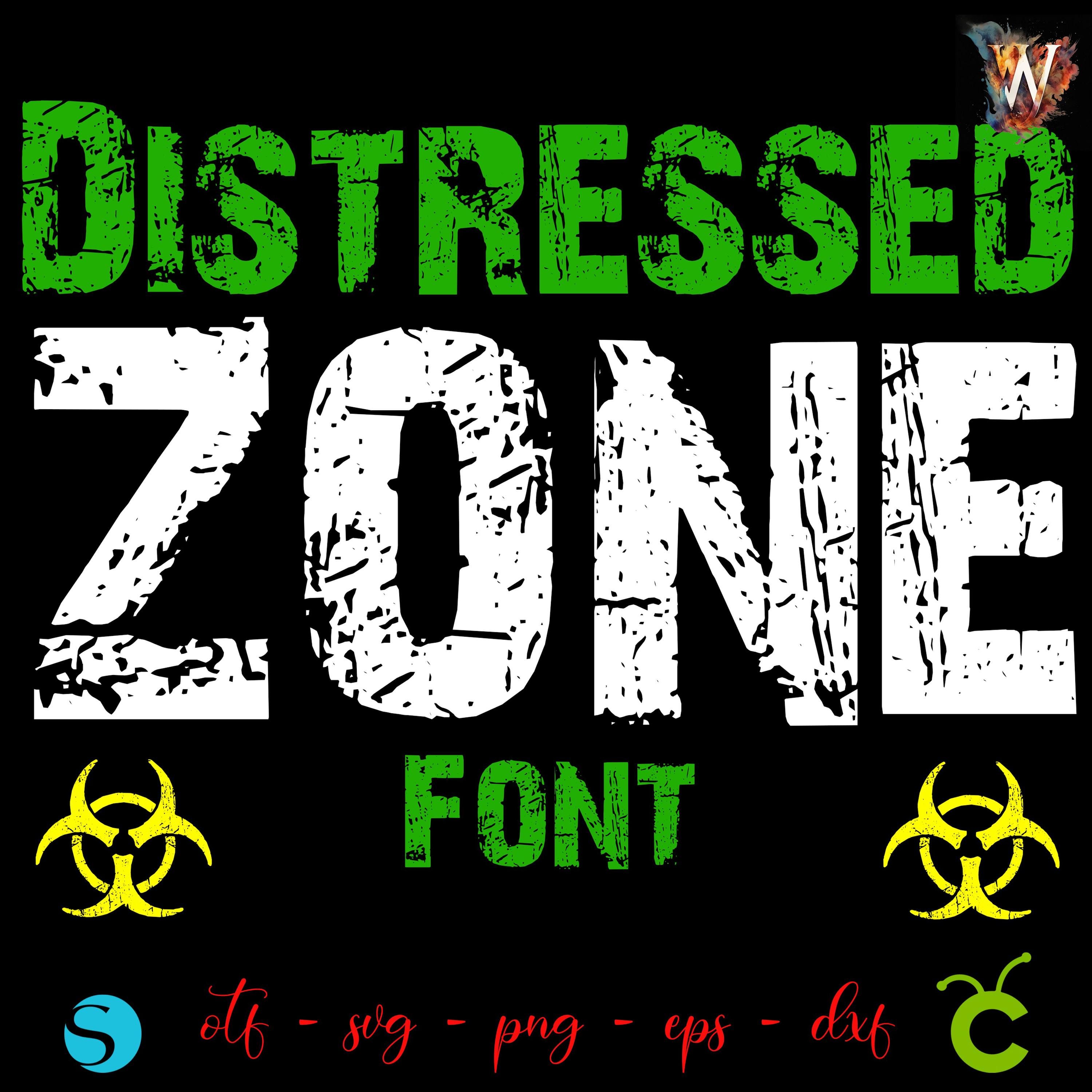 Distressed Letters SVG, Distressed Font Otf, Distressed Numbers SVG ...