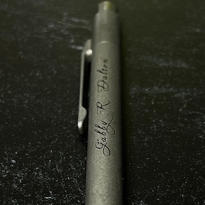 Titanium Personalized Pen