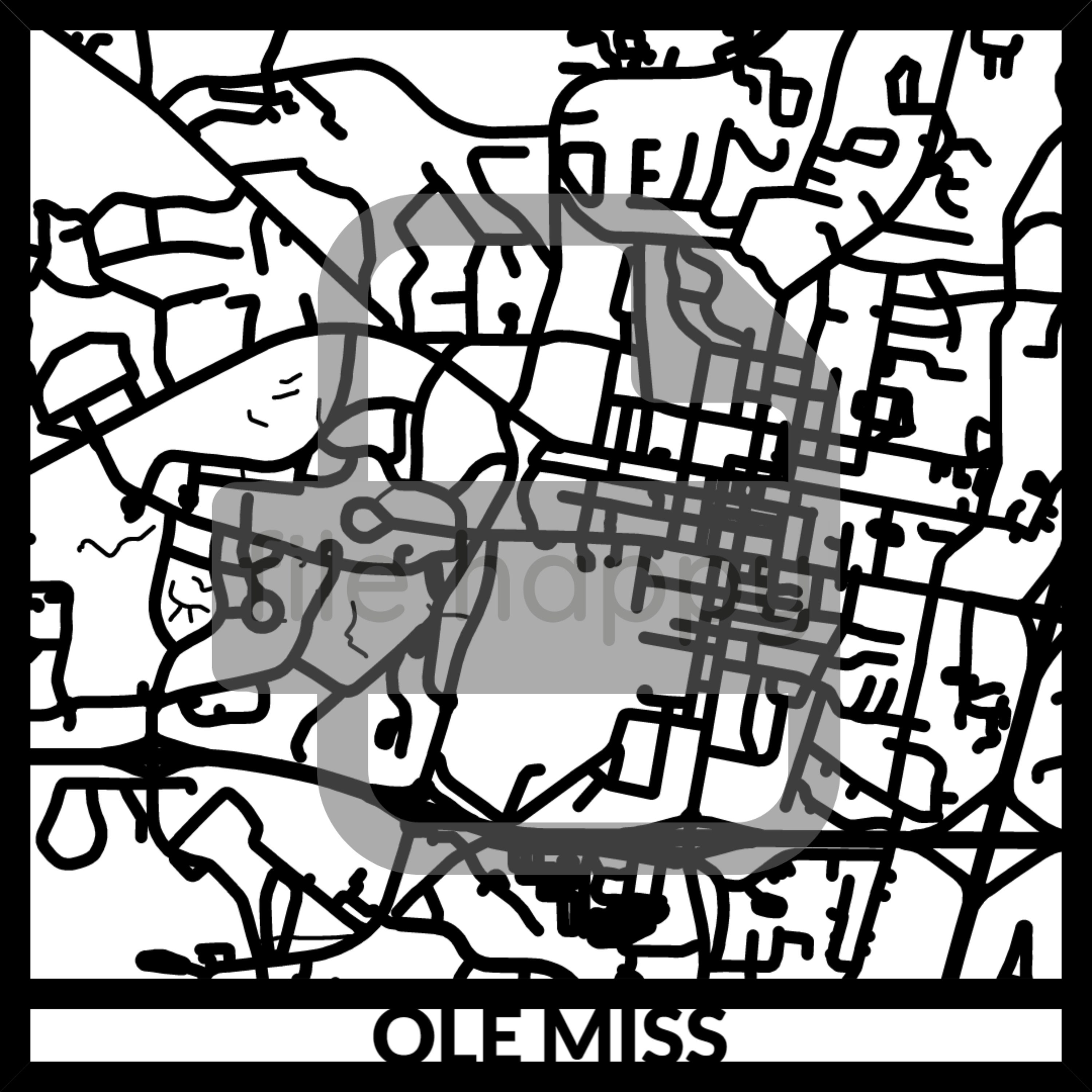 College Campus Map Files - Etsy