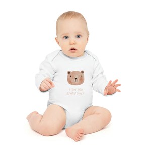 Baby Long Sleeve Organic Bodysuit