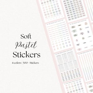 digital planner stickers for goodnotes and notability aesthetic precropped png sticker bundle for ipad note taking journal planning