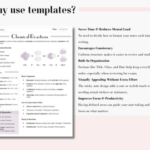 Digital Cornell Note Template Bundle for iPad Note Taking Study ...