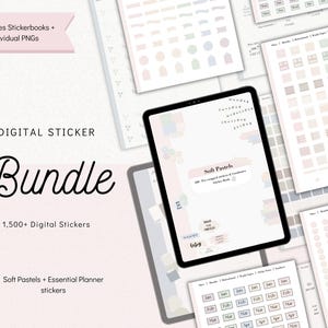 digital planner stickers for goodnotes and notability aesthetic precropped png sticker bundle for ipad note taking journal planning