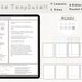 Digital Note Template, Cornell Notes, Student Note Taking, iPad ...