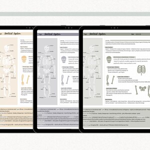 Digital Cornell Note Template Bundle for iPad Note Taking Study ...