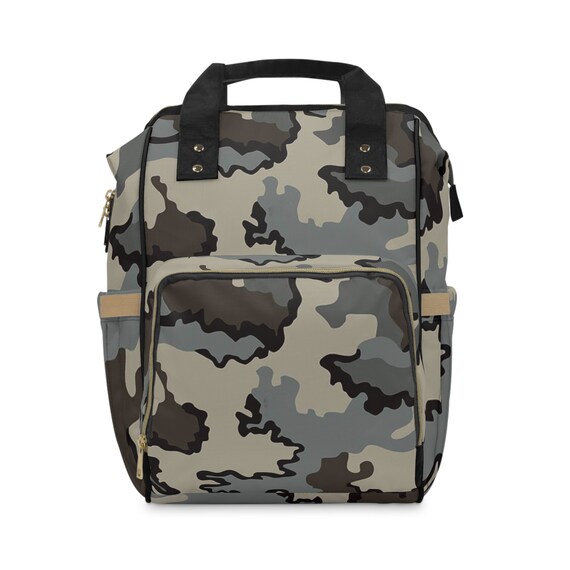 Camo diaper bag deals backpack
