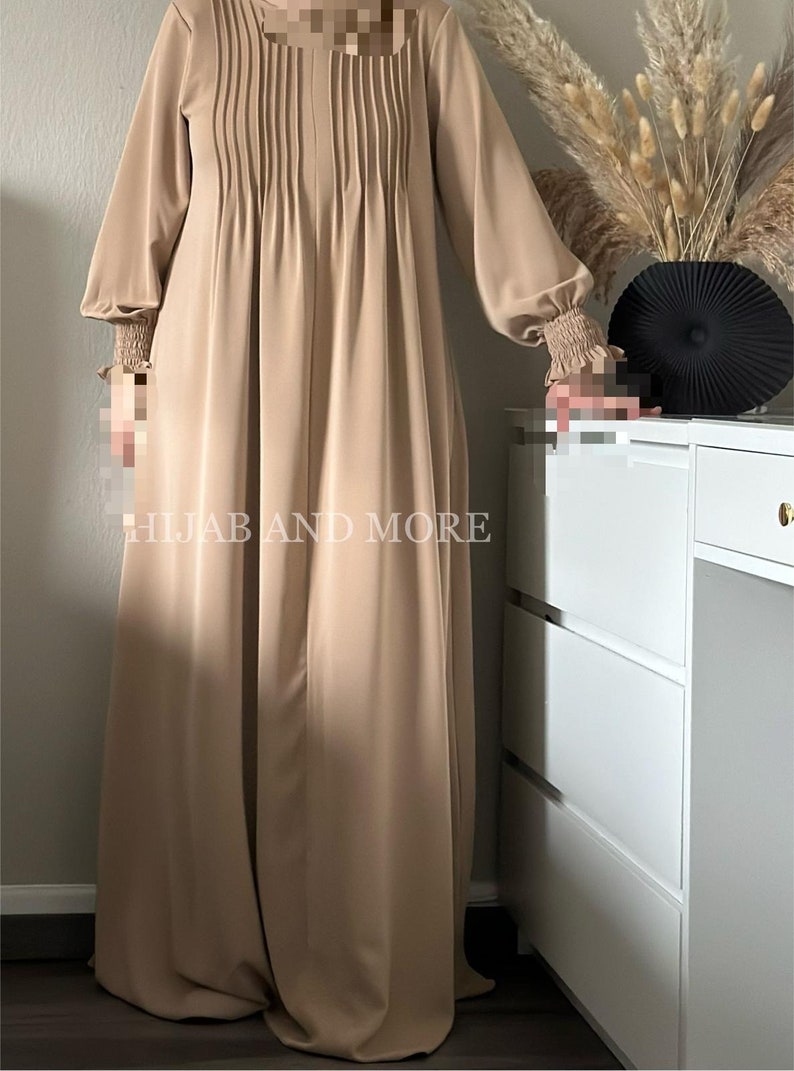 Abaya Medina mit Reißverschluss Bild 1