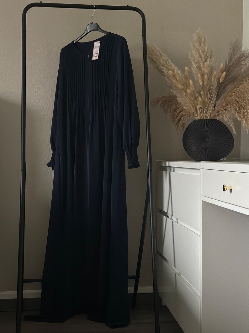 Abaya Medina mit Reißverschluss Bild 5