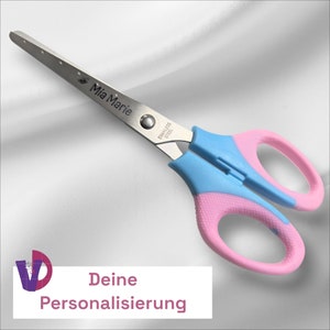 personalisierte Kinderschere, perfekt zur Einschulung oder generell für die Schultasche