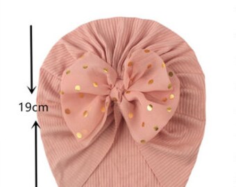 Solid Color Bow Knot Baby Clothes Headbands Sleeve cap