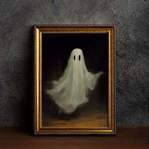 Ghost Wall Art Ghost, Ghost Art Print, Art Print, Halloween Art Print, Halloween Art, Halloween Wall Decor, Ghost Wall Decor, Halloween Art