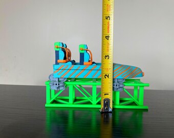 3D Printed Kingda Ka Roller Coaster Car Replica | Six Flags