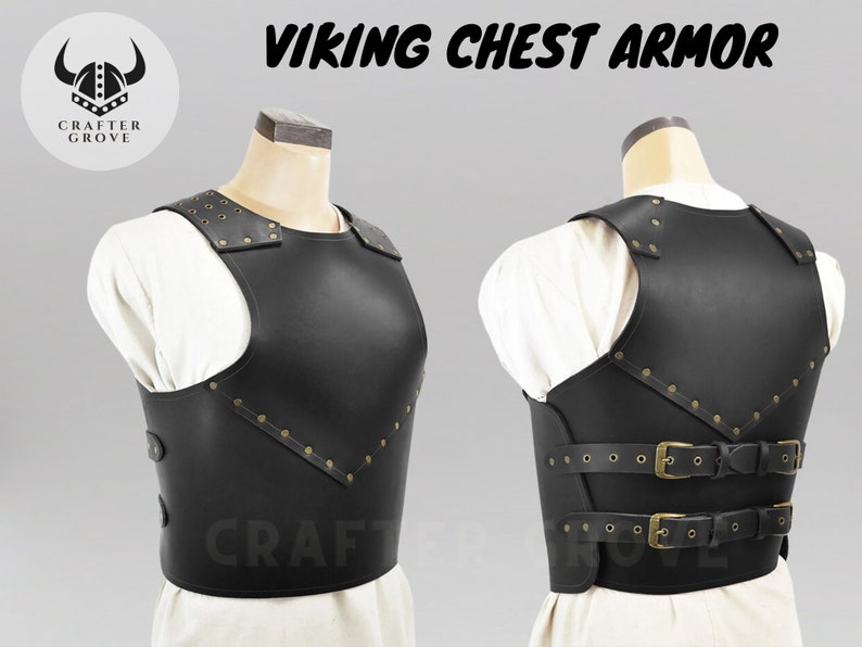 Medieval Chest Armor Cosplay Viking Chest Plate Armor Etsy
