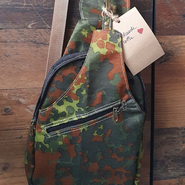 Sling Bag, Camouflage, Unisex