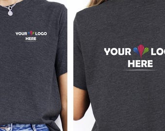 Custom Your Logo Here Shirts, Personalized Logo Shirt, Custom Design Shirts, Custom Text Shirt, Team Logo Shirt, Your Business Logo T- hirt