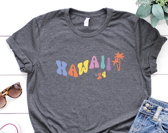 Hawaii Shirt, Vintage Hawaii Shirt, Hawaiian Shirt, Summer Shirt, Hawaii Beach Shirt, Hawaii 2024 Shirt, Aloha Shirt