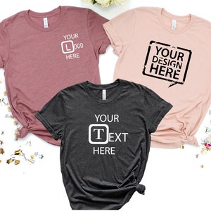 Custom Business Logo Shirts, Personalized Logo Shirt, Custom Design Shirt, Custom Text, Your Business Logo or Brand Logo T Shirt, Team Logo