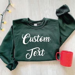 Custom Text Sweatshirts, Custom Logo Sweatshirts, Custom Text Hoodie,Custom Logo Hoodie, custom business logo sweatshirt,custom company logo