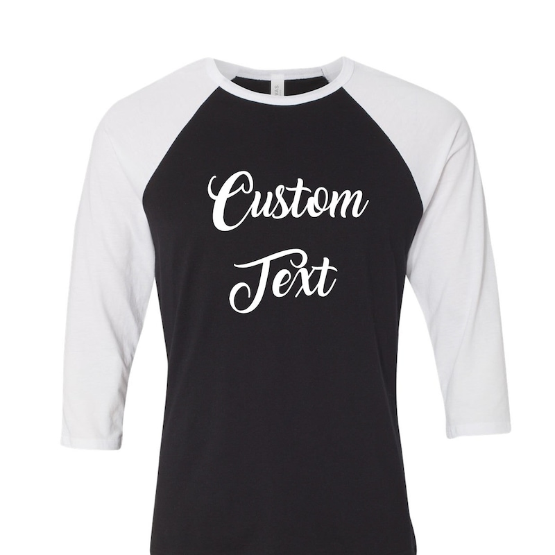 Raglan Shirt - Etsy