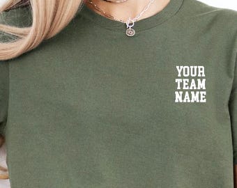 Custom Your Logo Here Shirts, Personalized Logo Shirt, Custom Design Shirt, Custom Text Shirts, Your Business Logo T Shirt, Team Logo Shirt