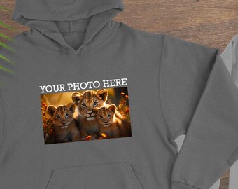 Custom Photo Sweatshirt, Personalized Photo Hoodie, Custom Picture Sweatshirt, Custom Your  Family Photo Hoodie,Custom Your Photo Sweatshirt
