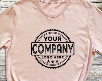 Custom Company Logo T shirt, Custom Design Shirts, Personalized Logo T shirt, Your Custom Business T shirt, Custom Personalized Shirt
