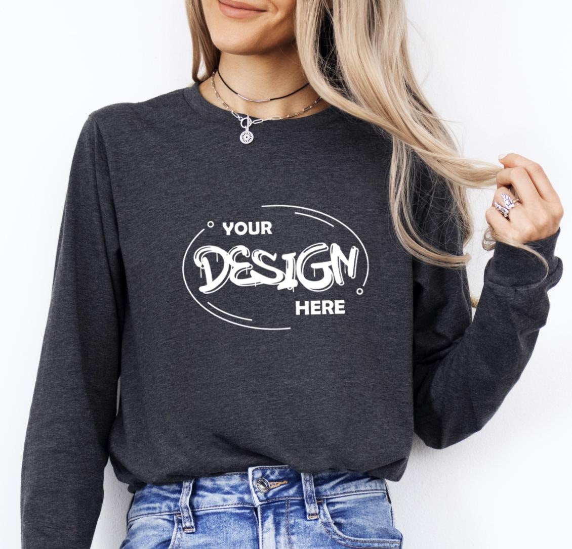 ◆codegraphy◆ Women's Layered Long Sleeve T-Shirt Navy CBES Long Sleeve Navy - Etsy
