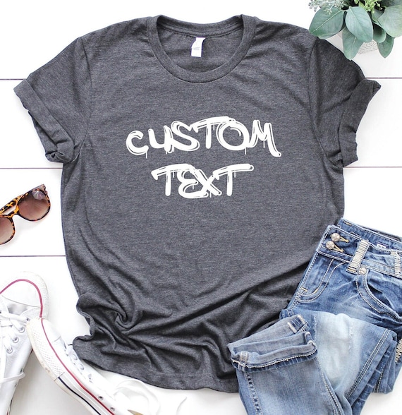 Custom Text Shirt, Business Logo Shirts, Personalized Logo Shirt,Custom Design Shirt,Your Business Logo or Brand Logo,Custom Christmas Shirt
