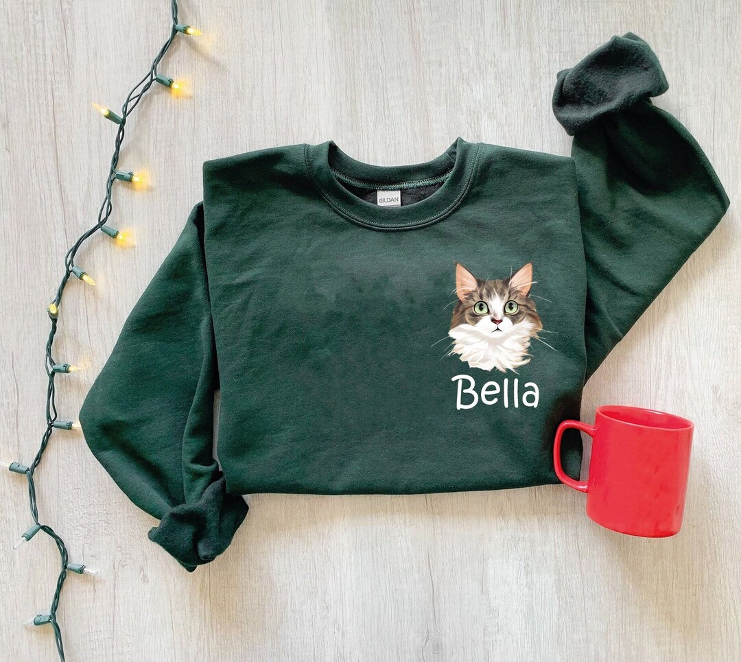 Best Chunky Cat Mom Dad - Personalized Custom All-Over-Print Sweatshirt main image 0