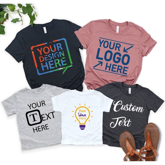 Custom Design Shirt, Custom Text Shirt, Personalized Shirt, Custom T-shirt, Custom Logo Shirts, Customizable Shirt, Custom Unisex Shirts