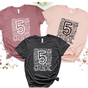 5th Grade Shirt, Fifth Grade Shirt, 5th Grade Teacher, Hello Fifth Grade, Fifth Grade, 5th Grade, Hello 5th Grade, Last Day of 5th Grad